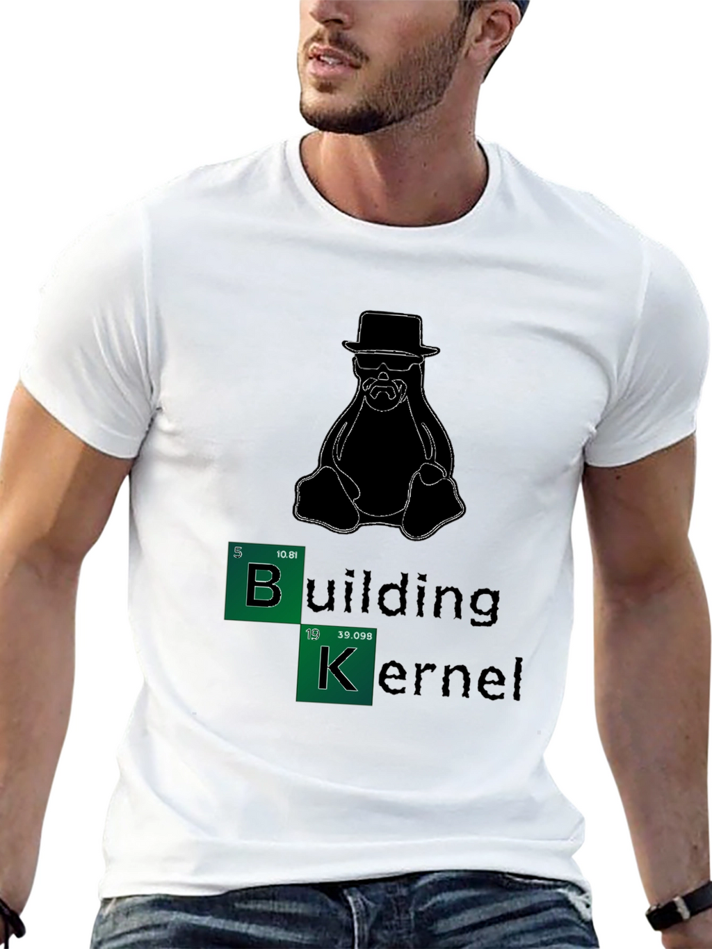 Building Kernel Breaking Bad Penguin T-Shirt