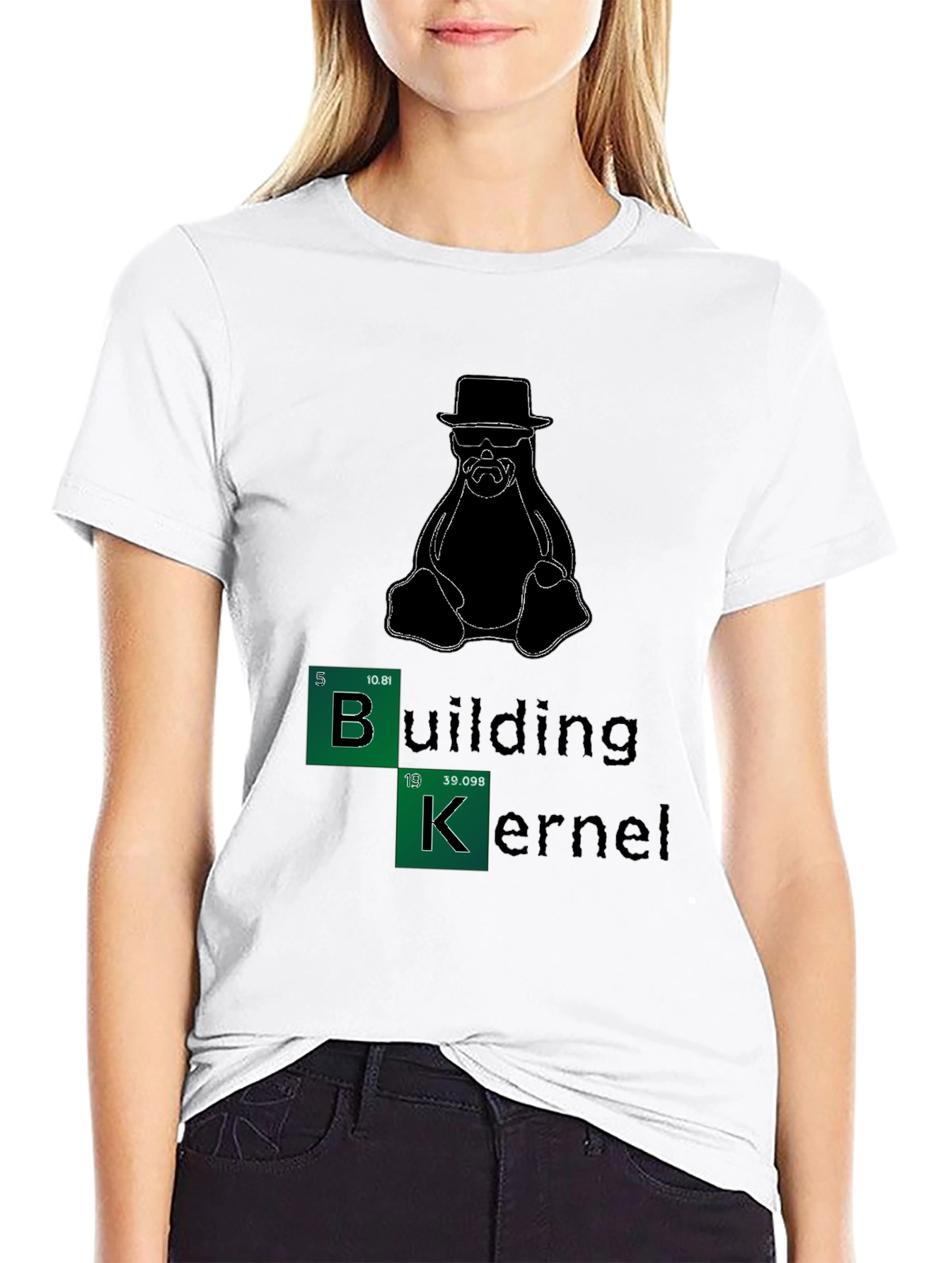 Building Kernel Breaking Bad Penguin T-Shirt