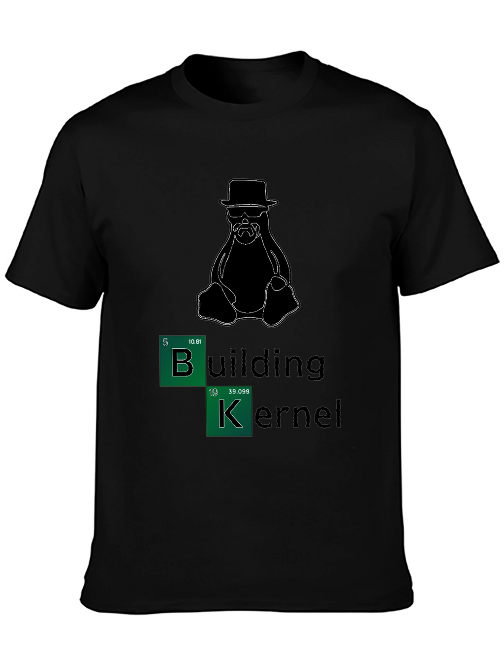 Building Kernel Breaking Bad Penguin T-Shirt