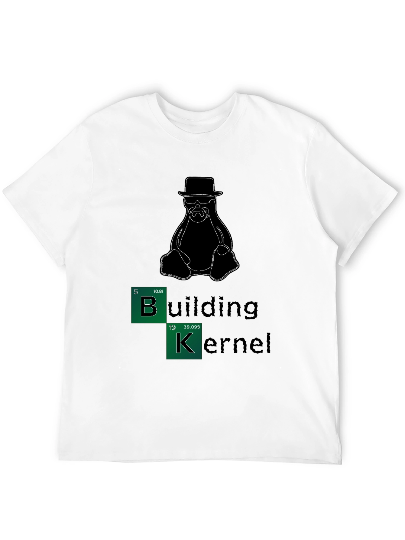 Building Kernel Breaking Bad Penguin T-Shirt