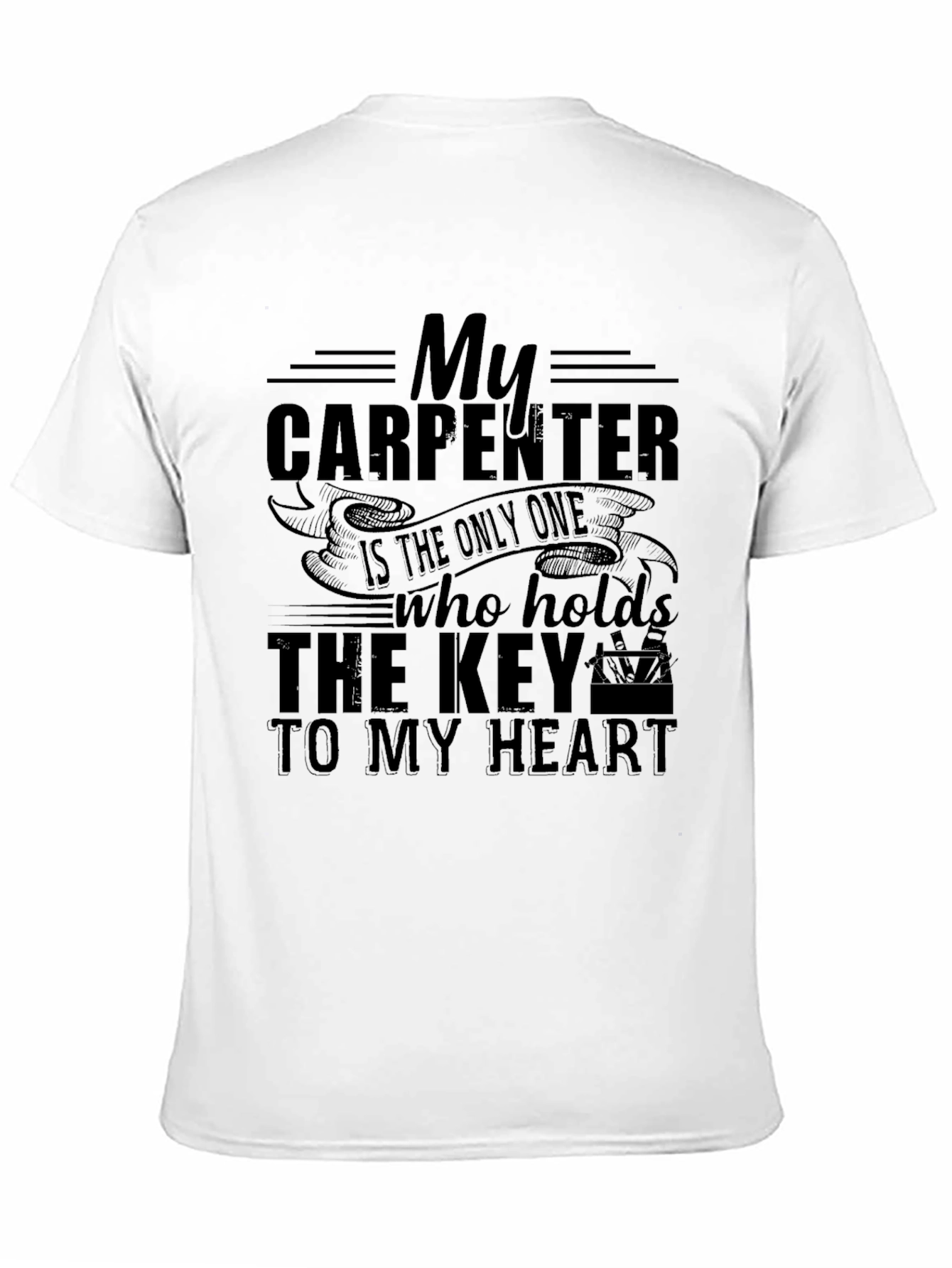 Carpenter Heart T-Shirt - Gift for Woodworkers