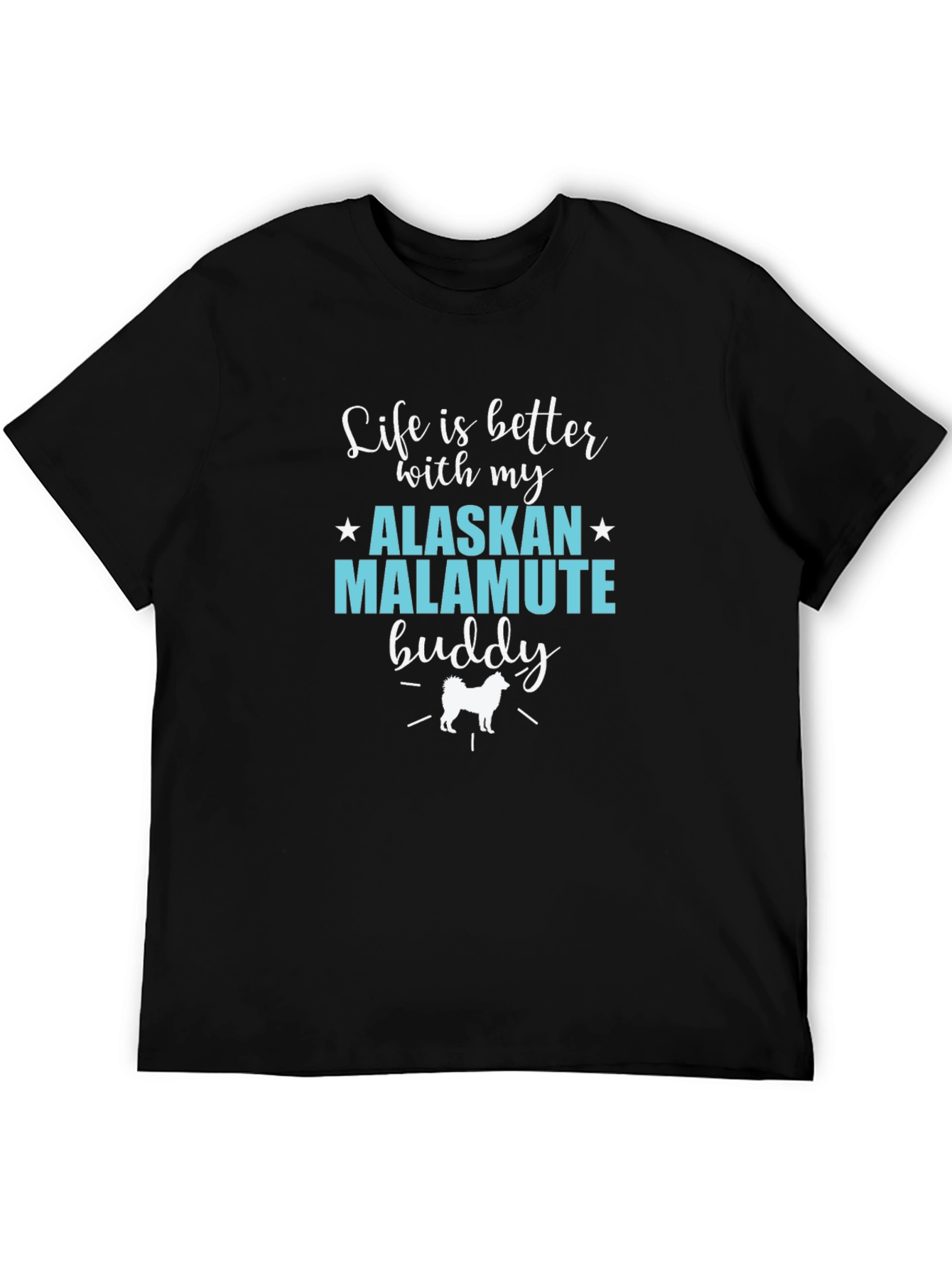 Alaskan Malamute Buddy Graphic Tee
