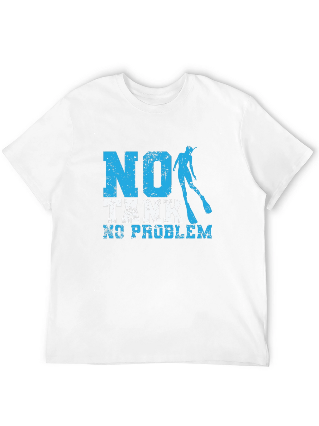 No Tank No Problem Scuba Diving T-Shirt