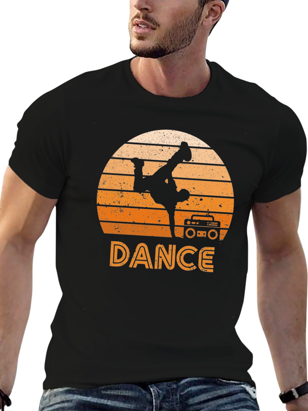 Retro Dance T-Shirt - Breakdance Graphic Tee