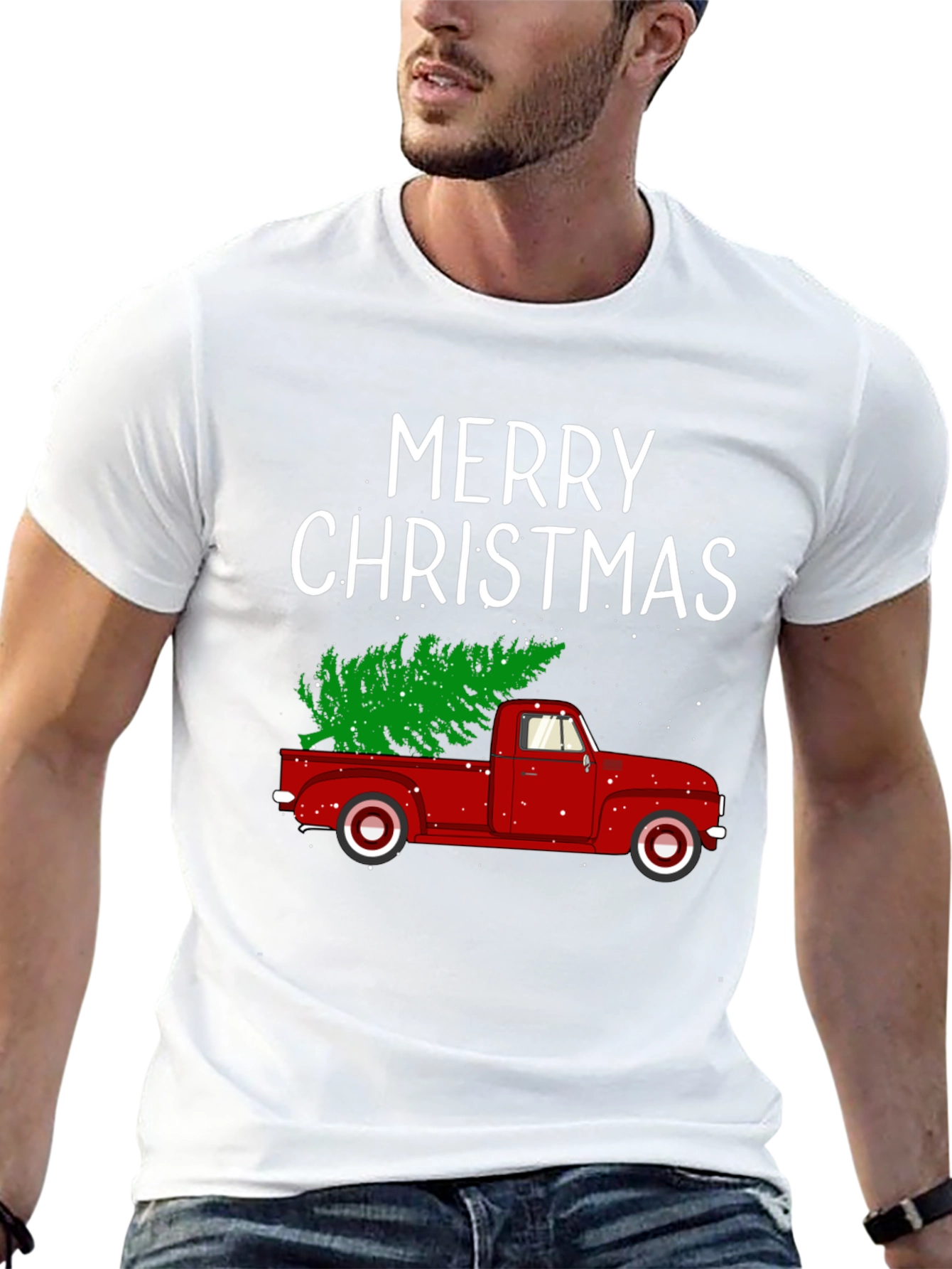 Merry Christmas Truck T-Shirt