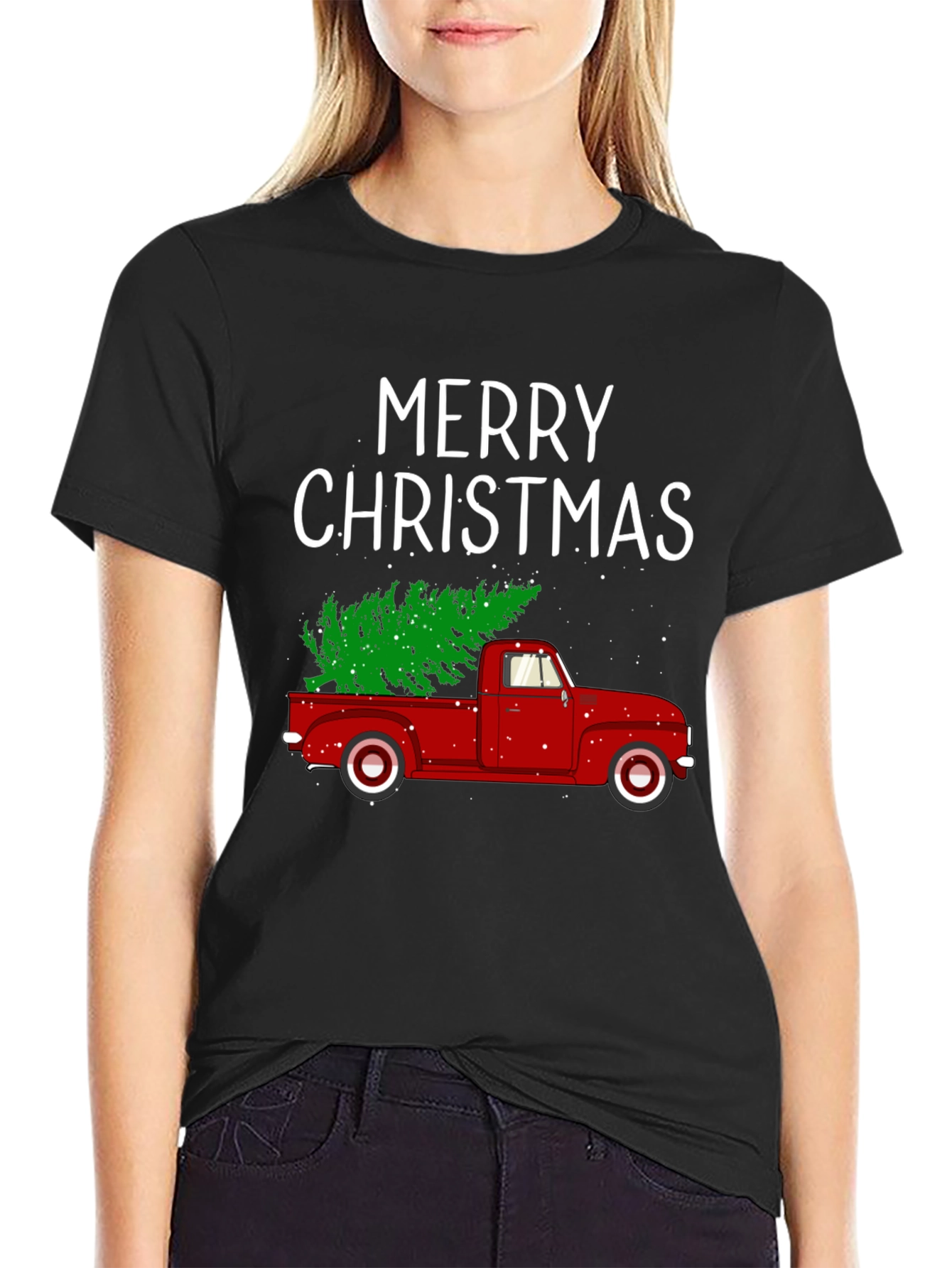 Merry Christmas Truck T-Shirt