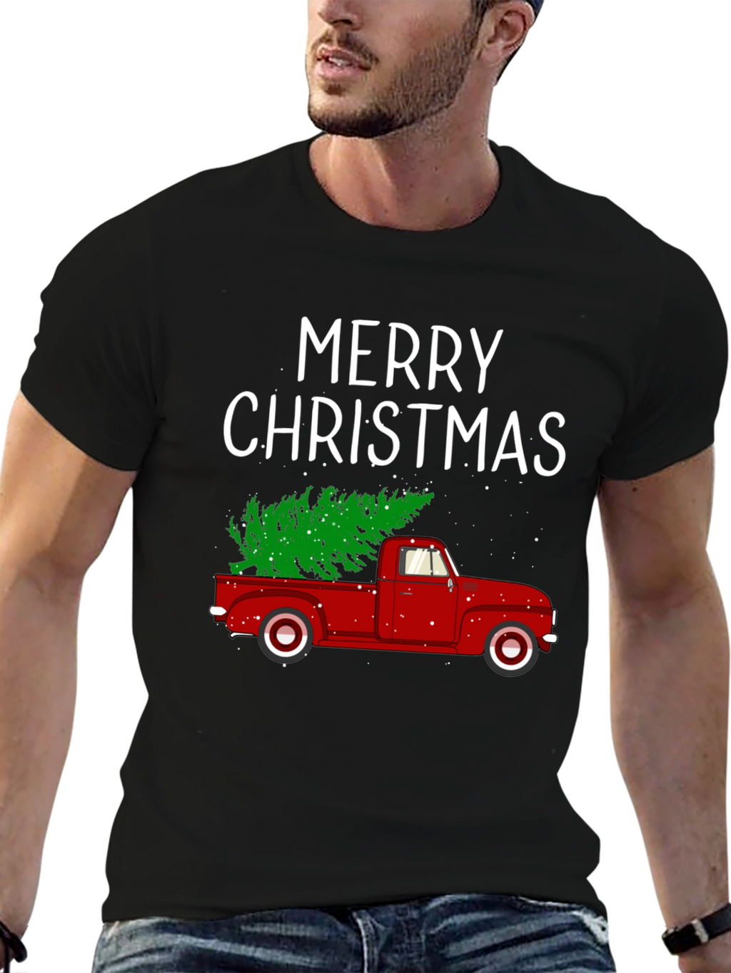Merry Christmas Truck T-Shirt