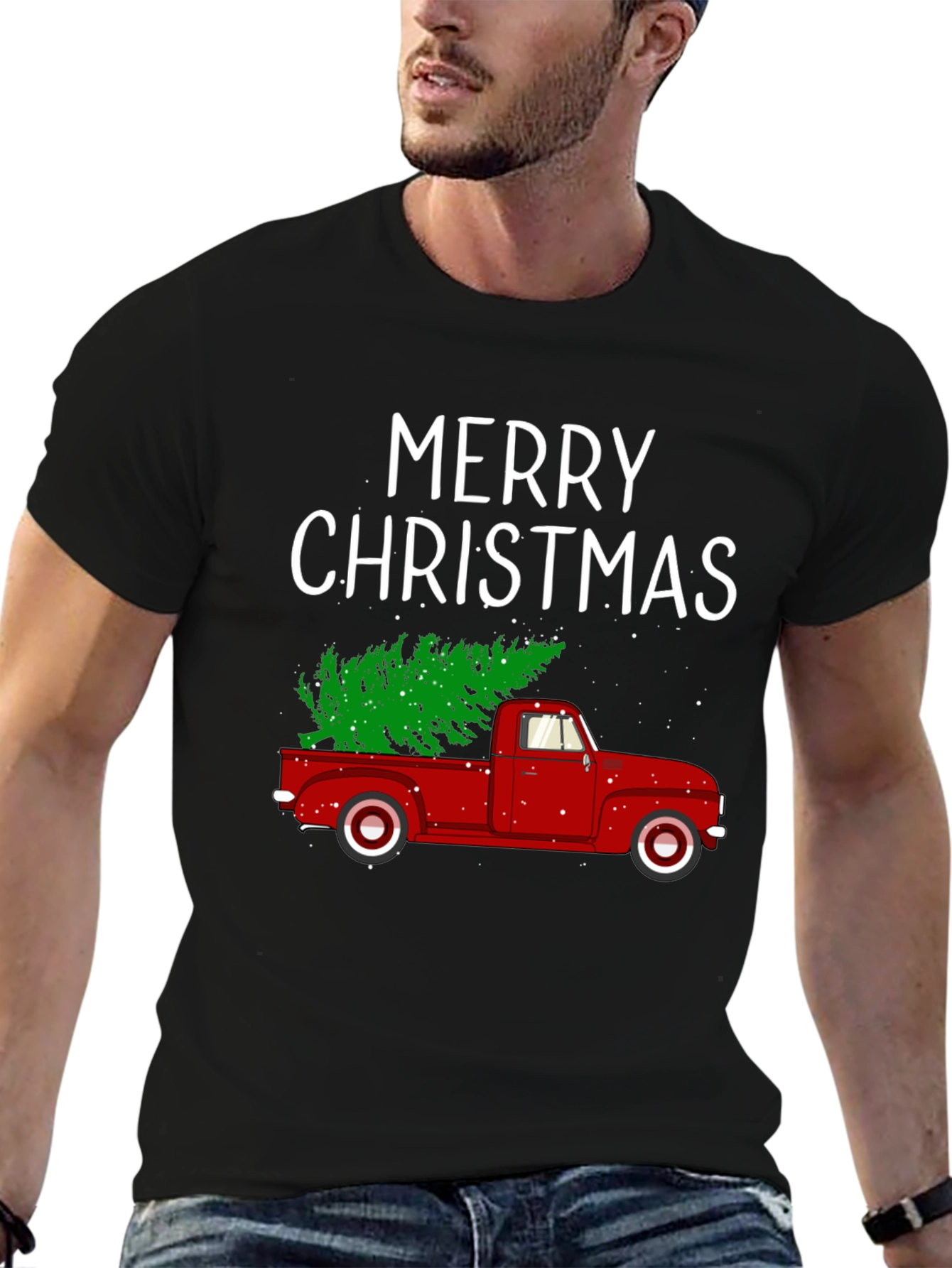 Merry Christmas Truck T-Shirt