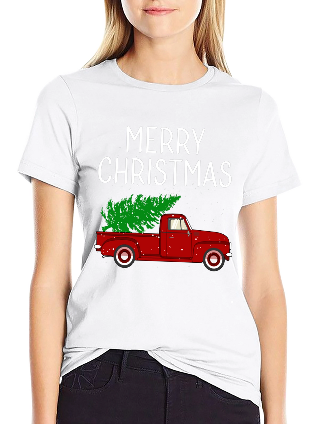 Merry Christmas Truck T-Shirt