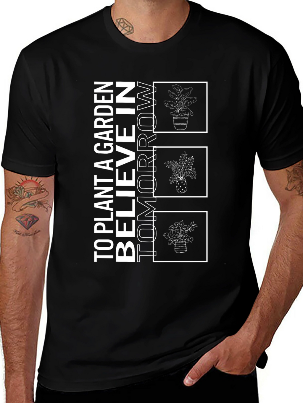 Plant a Garden Believe in Tomorrow T-Shirt