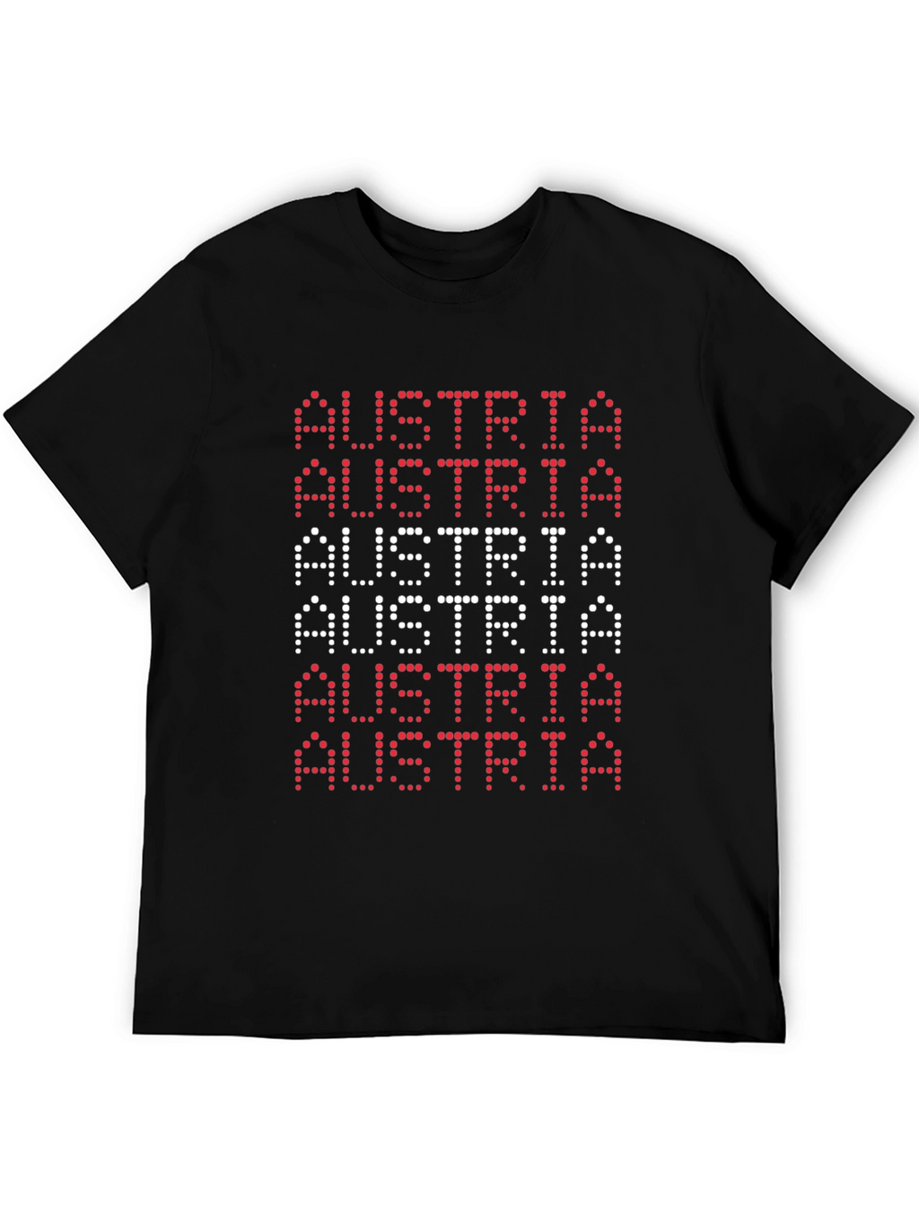 Austria Graphic Print Crew Neck T-Shirt