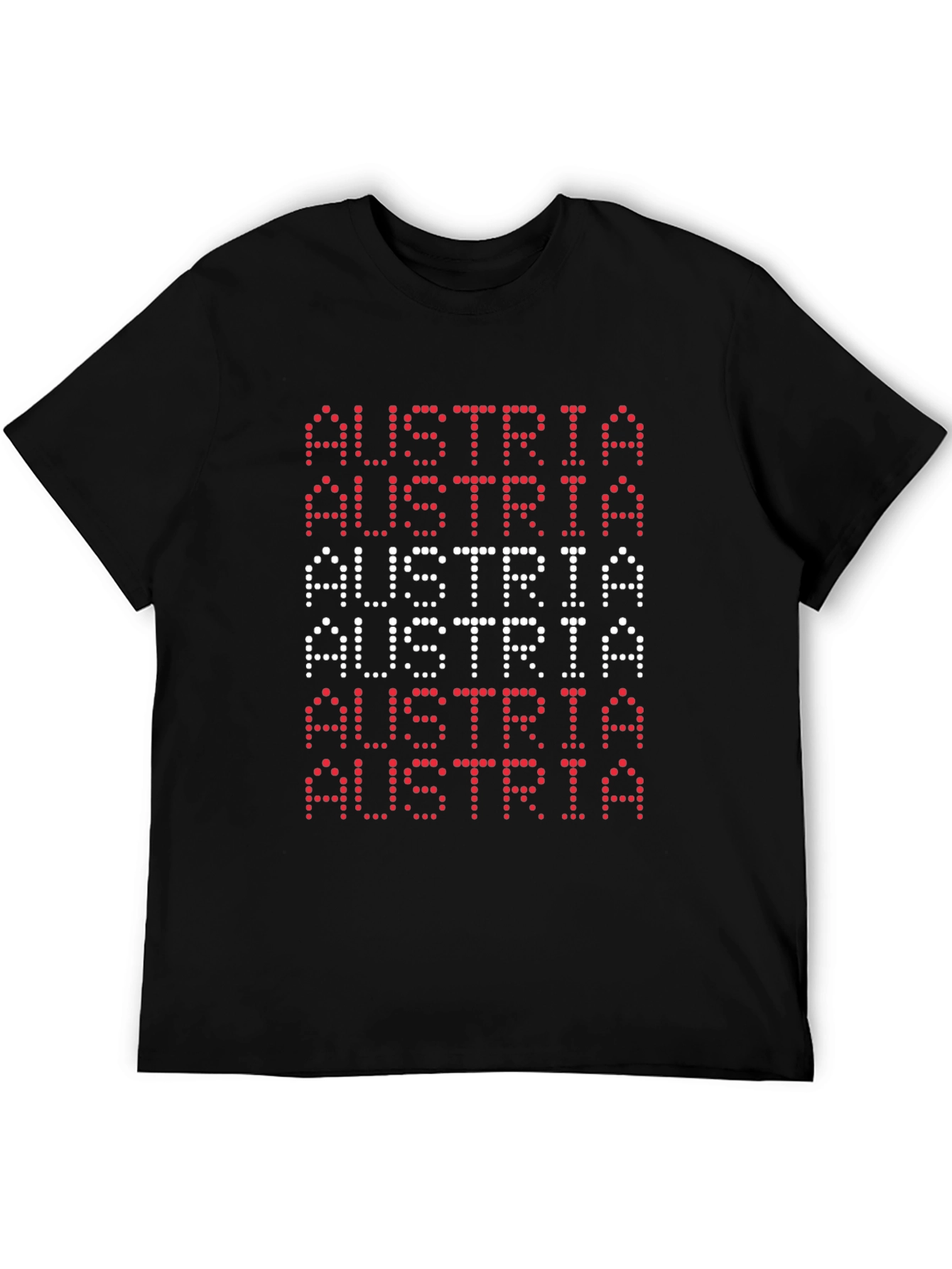 Austria Graphic Print Crew Neck T-Shirt