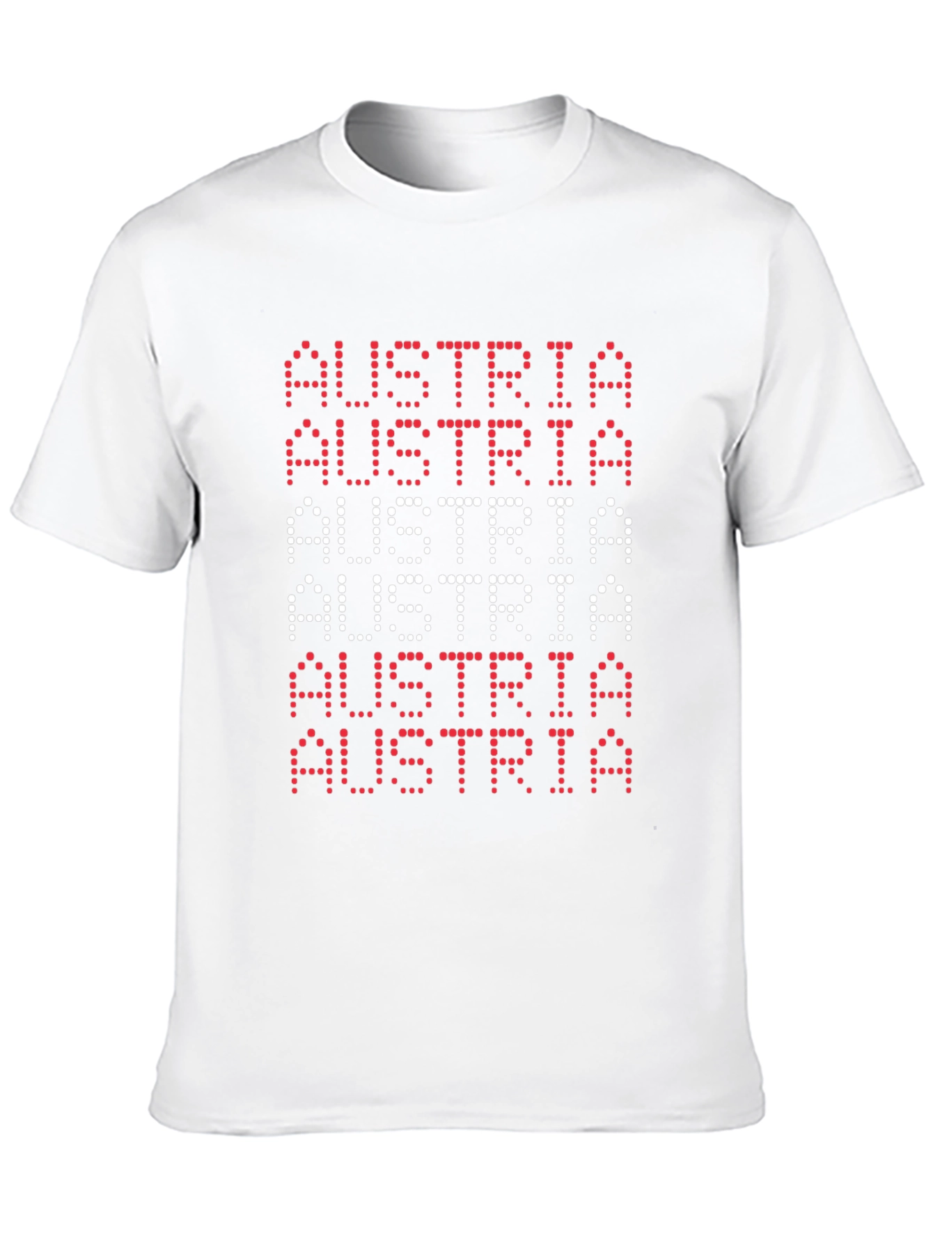 Austria Graphic Print Crew Neck T-Shirt