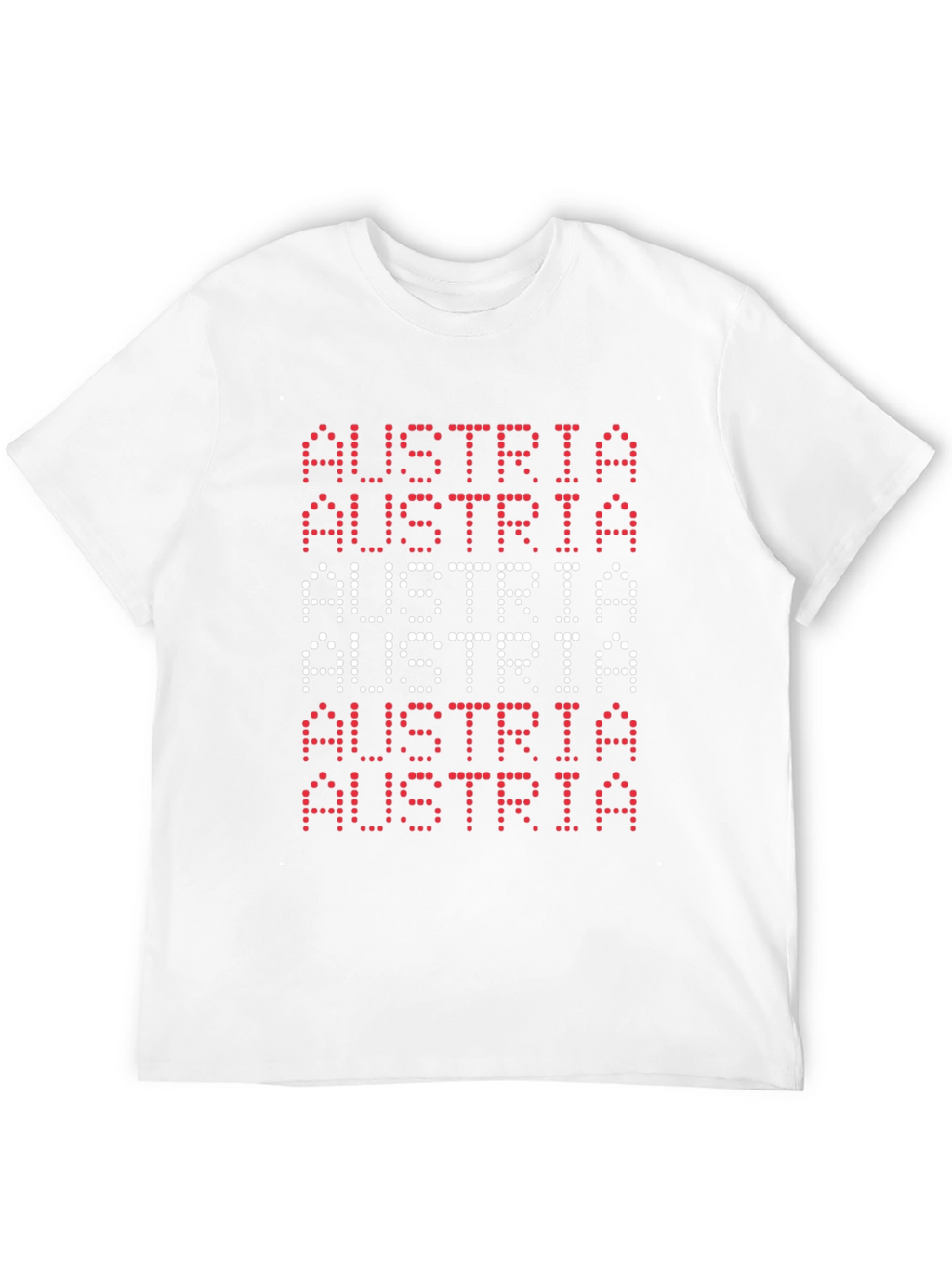 Austria Graphic Print Crew Neck T-Shirt