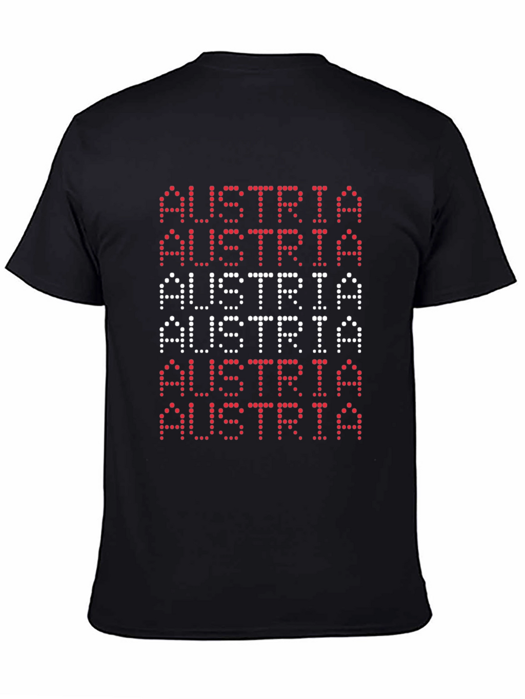 Austria Graphic Print Crew Neck T-Shirt