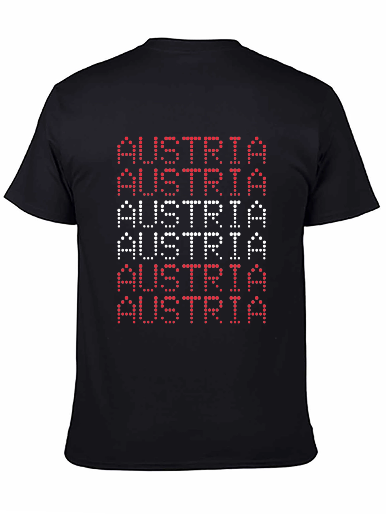 Austria Graphic Print Crew Neck T-Shirt