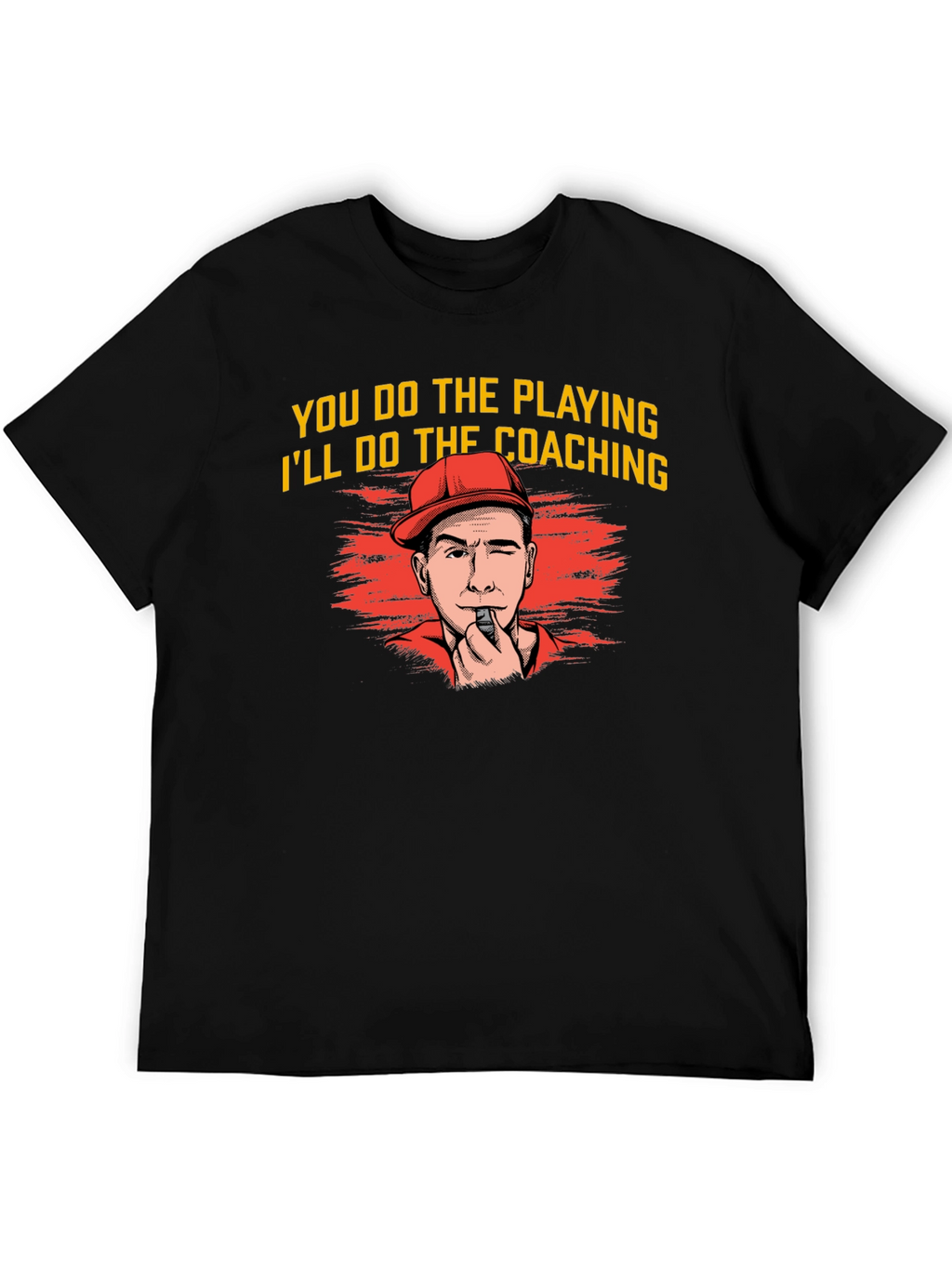 Coach Cartoon Graphic T-Shirt