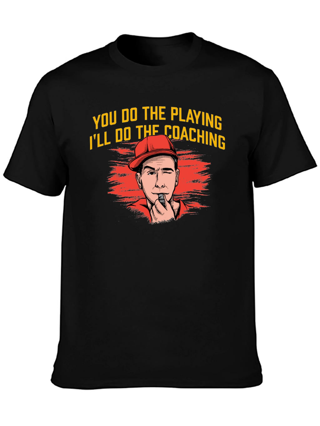 Coach Cartoon Graphic T-Shirt