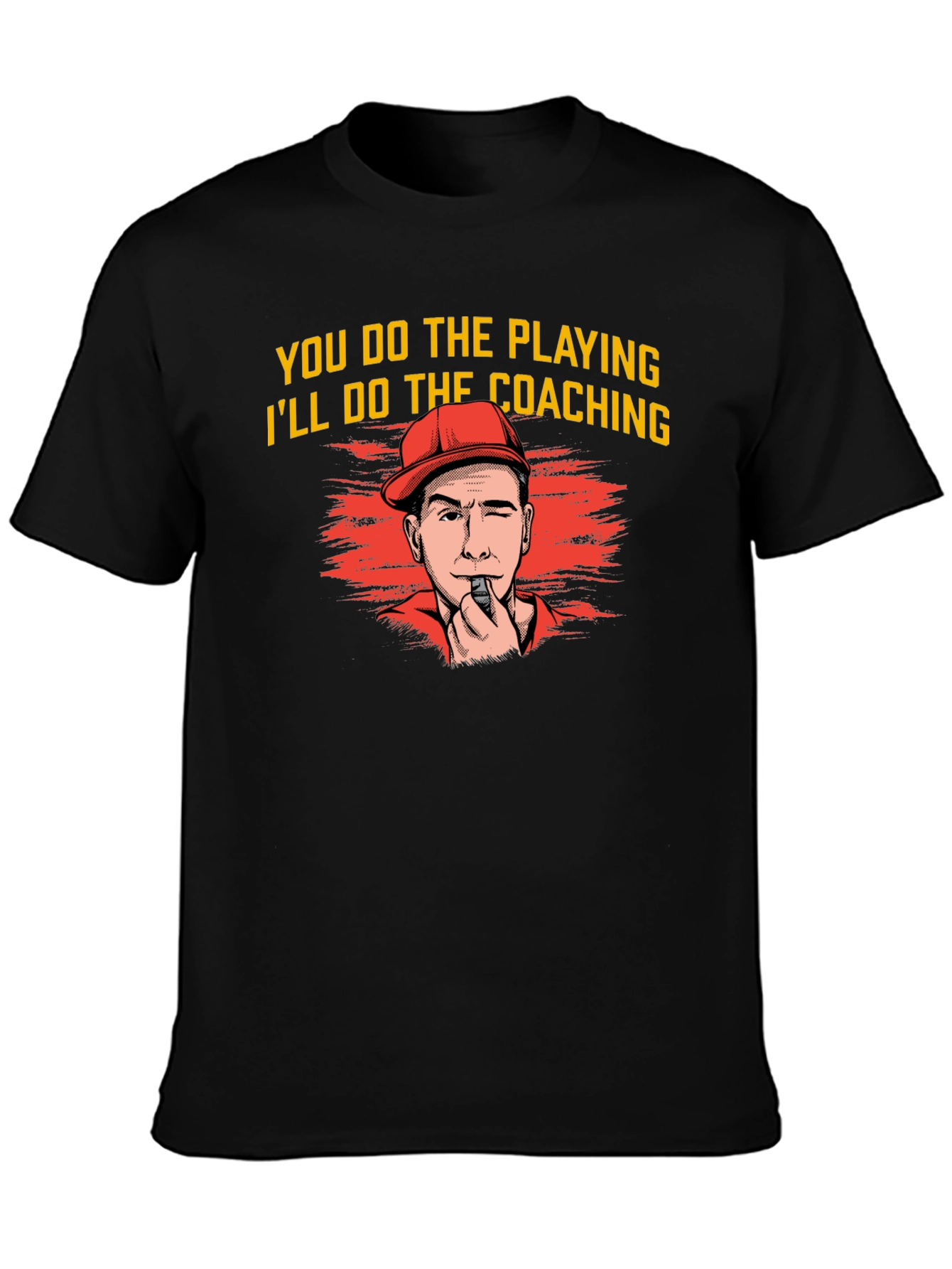Coach Cartoon Graphic T-Shirt