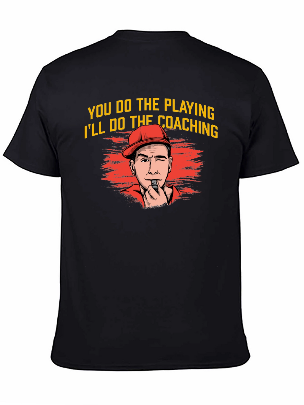 Coach Cartoon Graphic T-Shirt