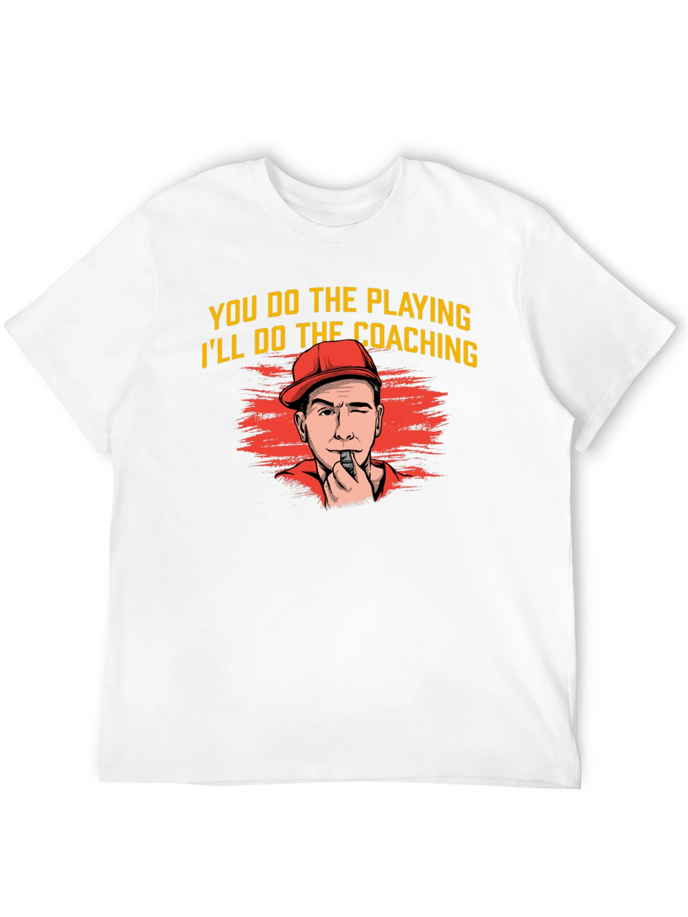 Coach Cartoon Graphic T-Shirt