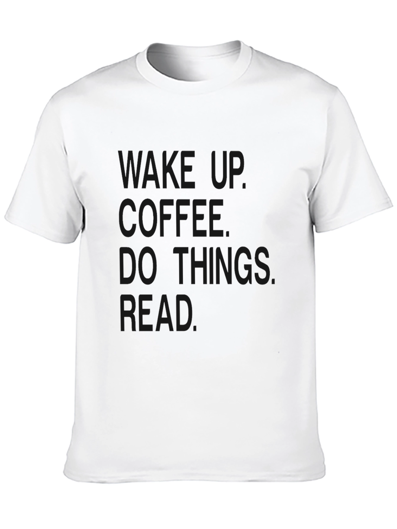 Wake Up Coffee T-Shirt - Comfortable Casual Wear