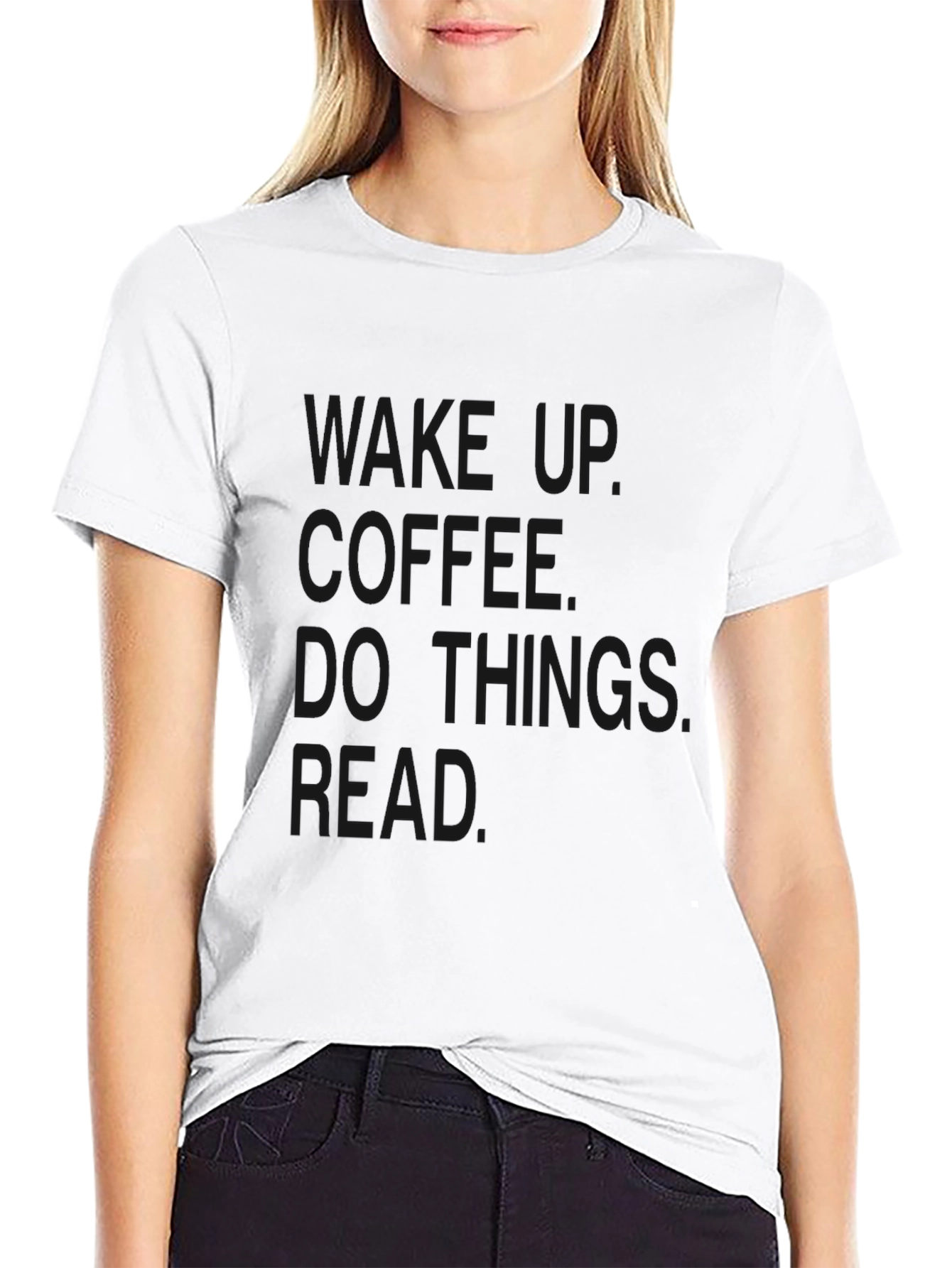 Wake Up Coffee T-Shirt - Comfortable Casual Wear