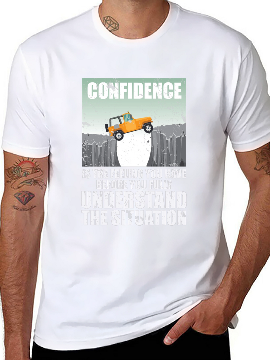 Confidence Jeep Off-Roading T-Shirt