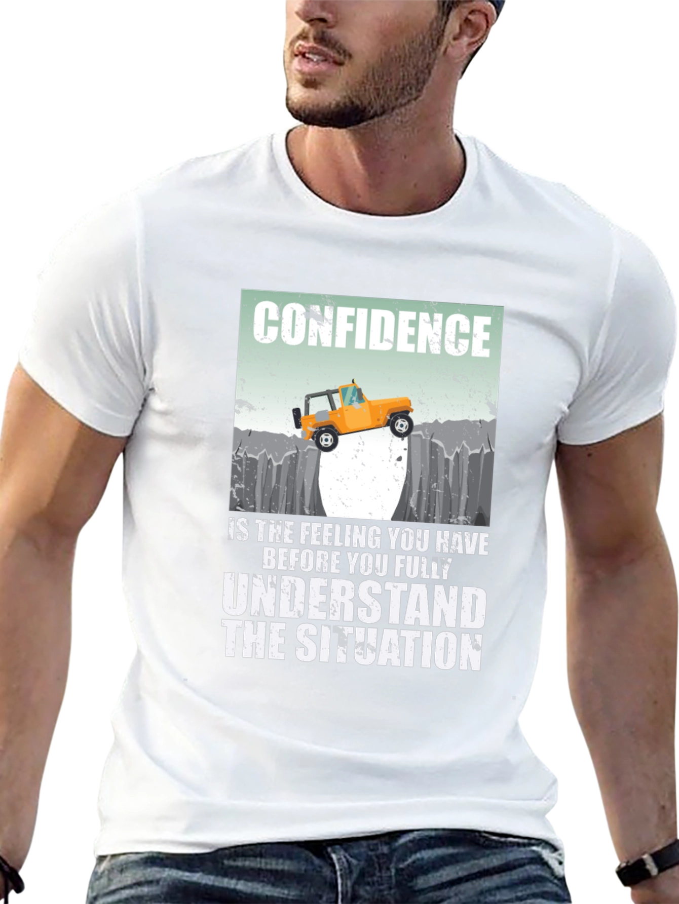 Confidence Jeep Off-Roading T-Shirt