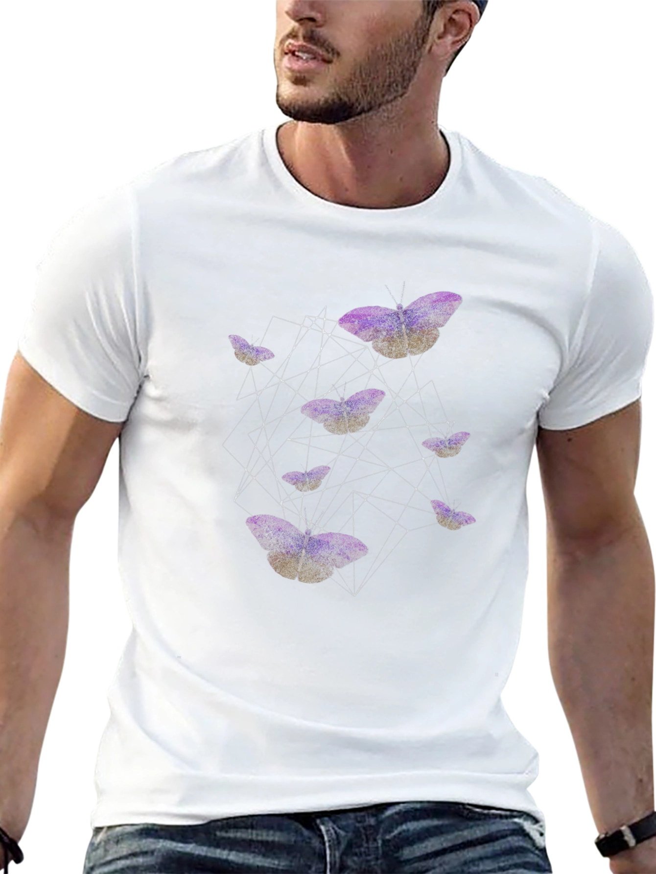 Butterfly Constellation Graphic Tee
