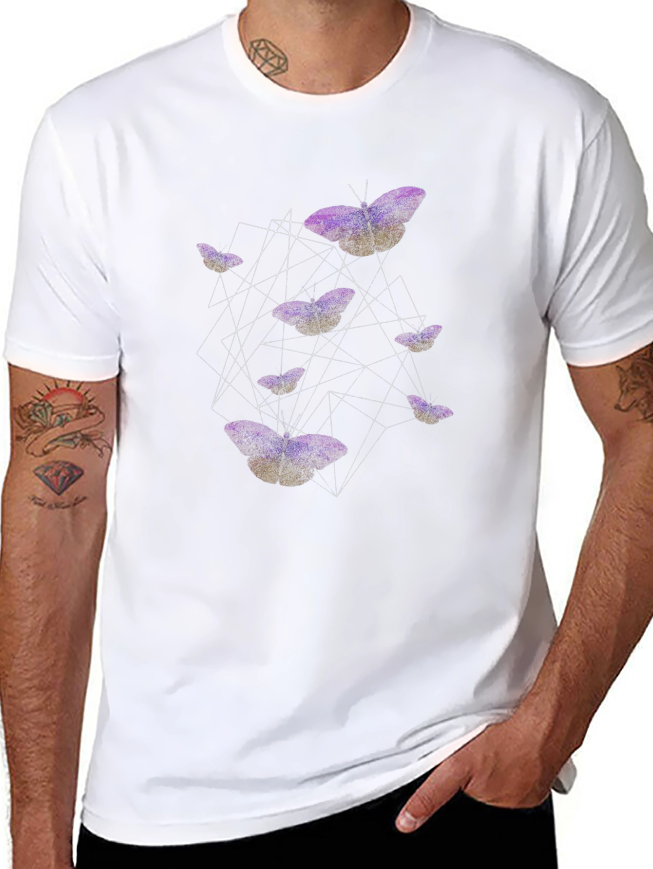 Butterfly Constellation Graphic Tee