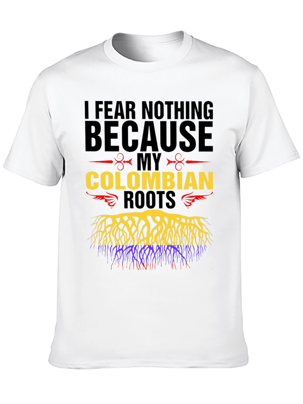 Colombian Roots Graphic T-Shirt - I Fear Nothing