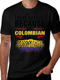 Colombian Roots Graphic T-Shirt - I Fear Nothing
