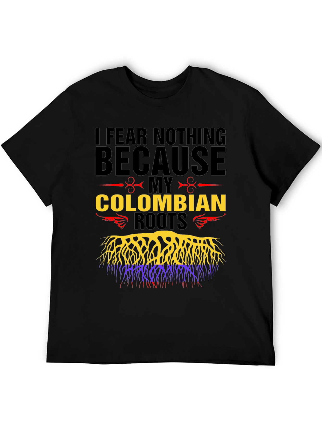 Colombian Roots Graphic T-Shirt - I Fear Nothing