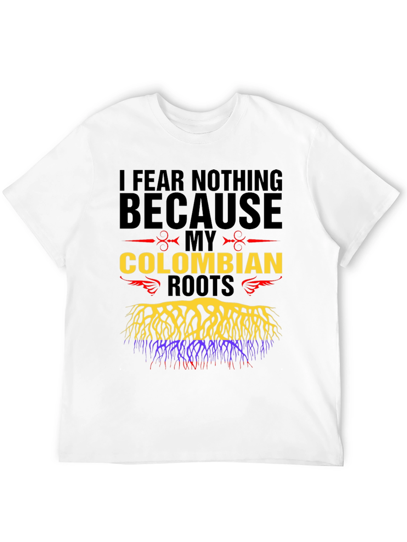 Colombian Roots Graphic T-Shirt - I Fear Nothing