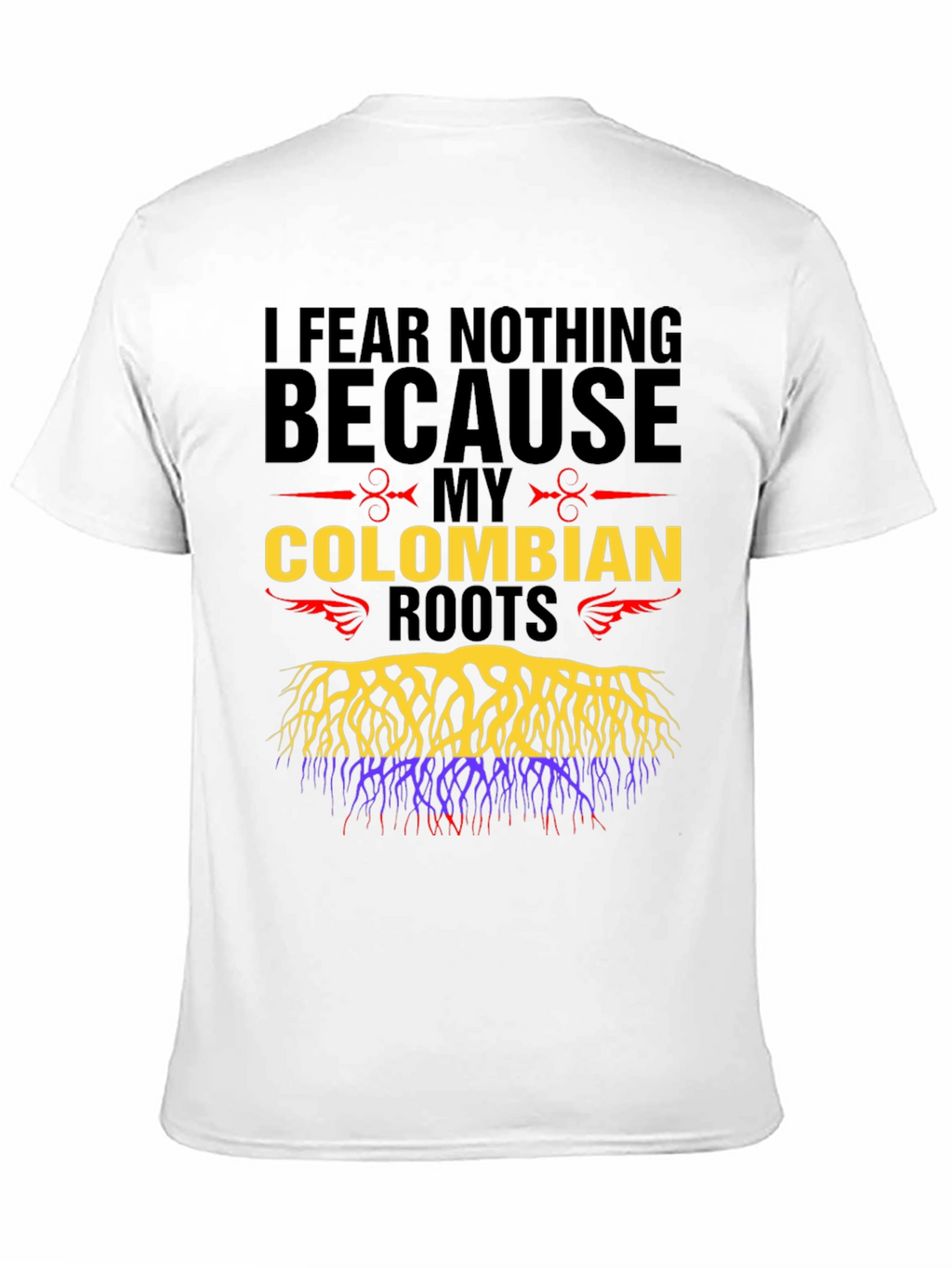 Colombian Roots Graphic T-Shirt - I Fear Nothing