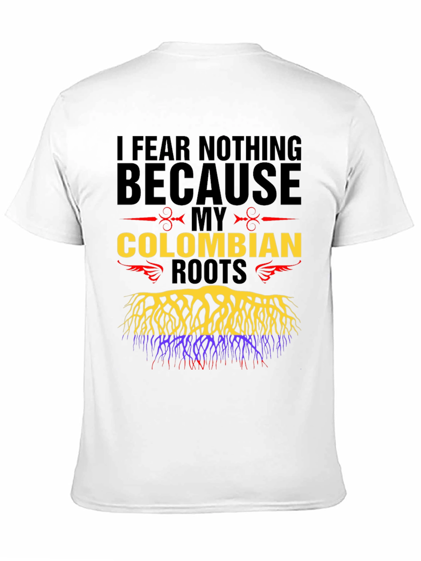 Colombian Roots Graphic T-Shirt - I Fear Nothing
