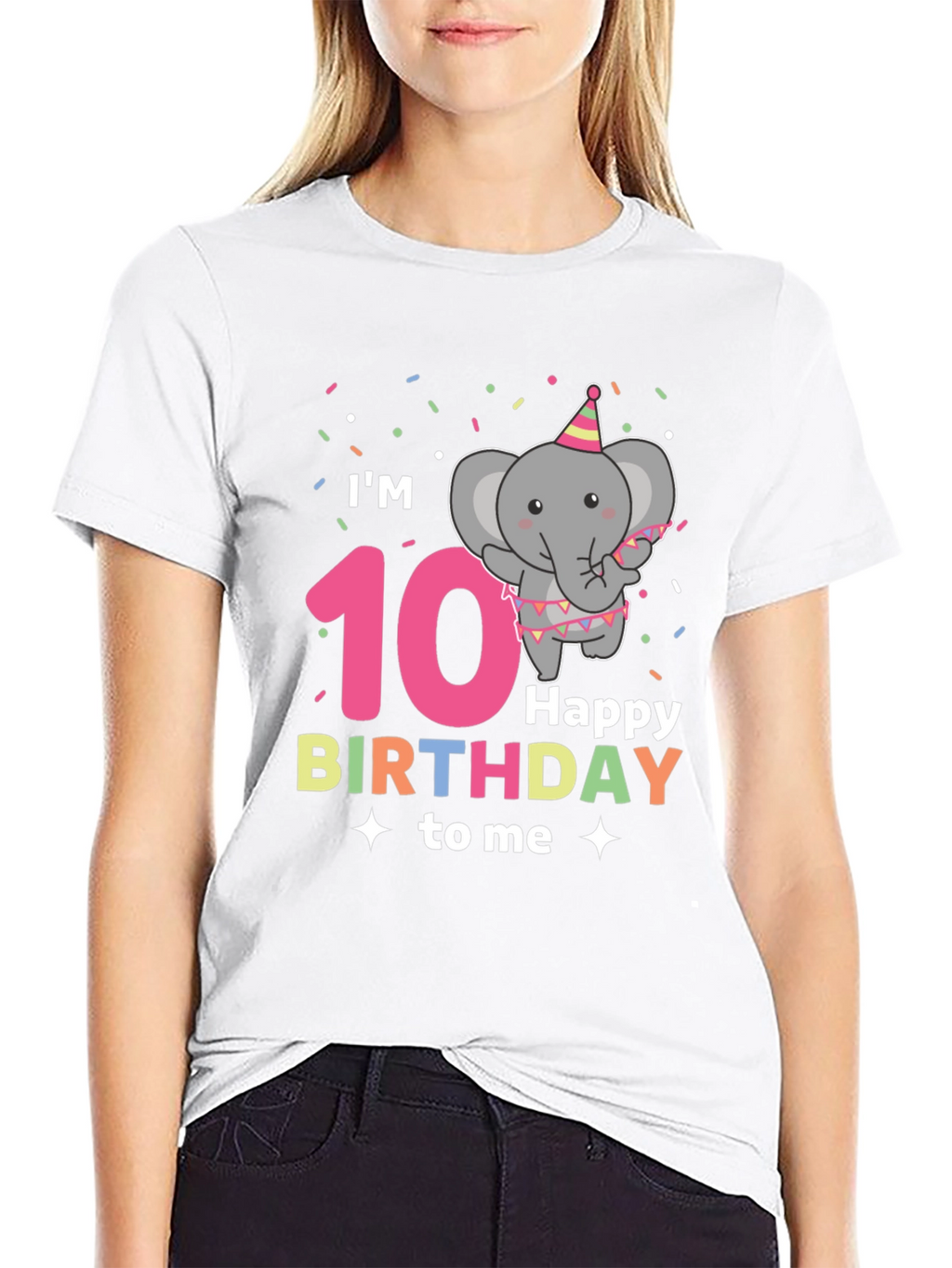 Im 10 Happy Birthday to Me T-Shirt
