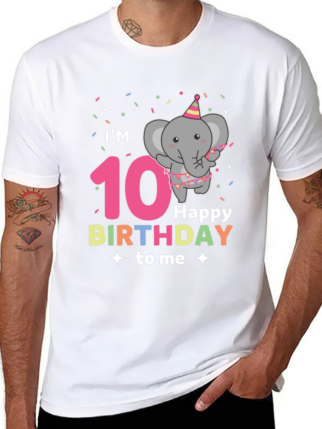 Im 10 Happy Birthday to Me T-Shirt