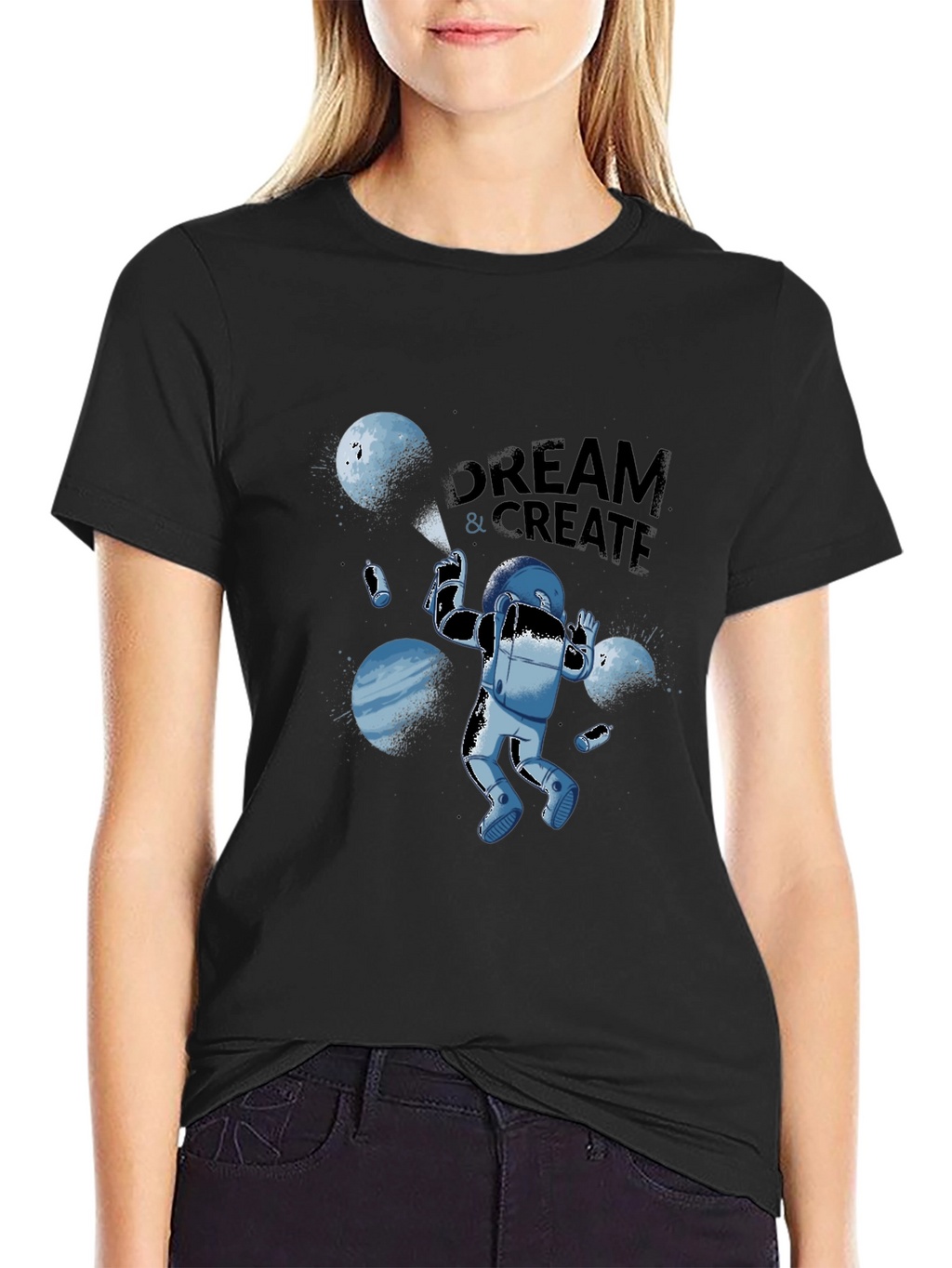 Dream & Create Astronaut Graphic Tee