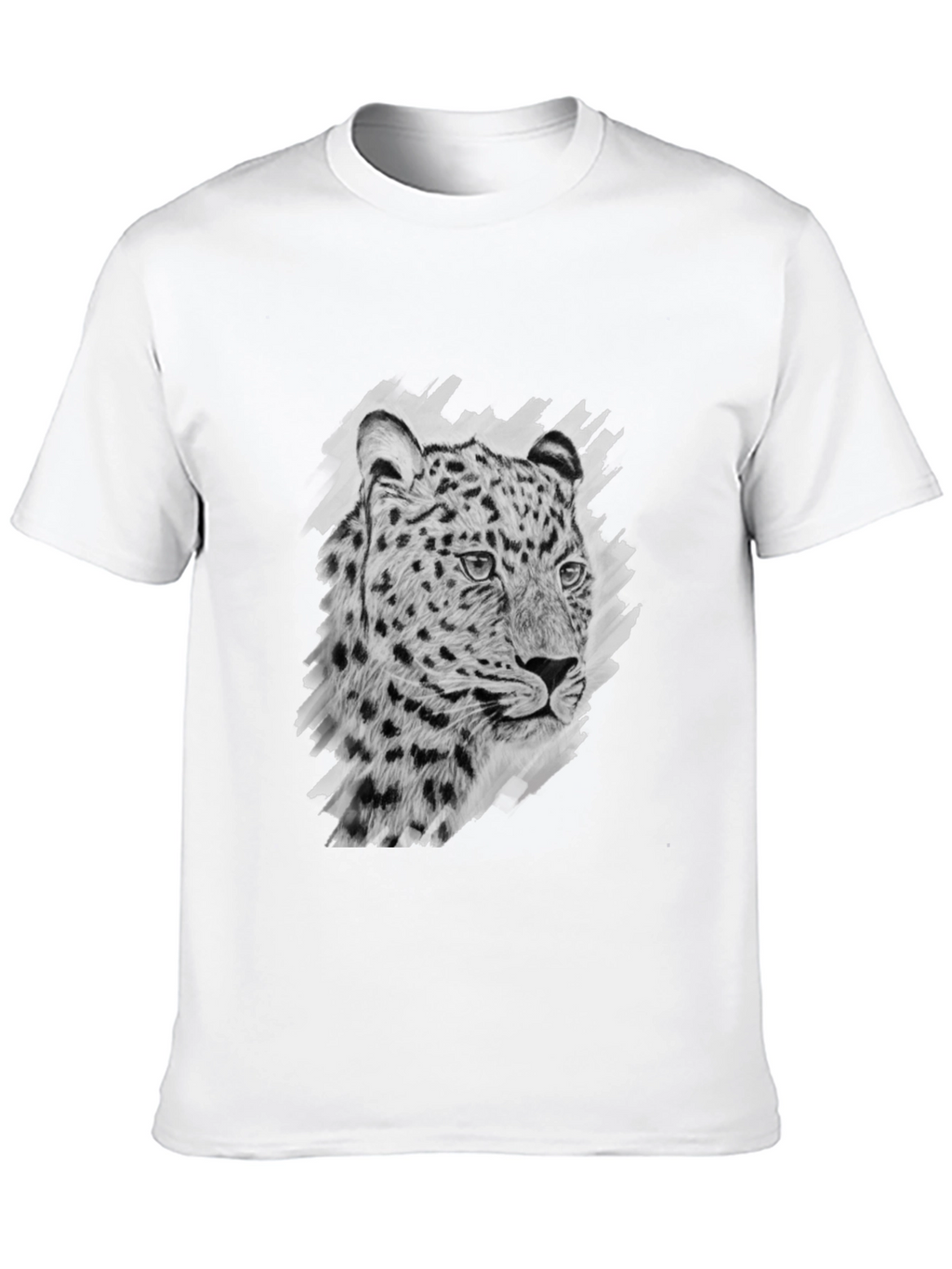 Leopard Print Black T-Shirt