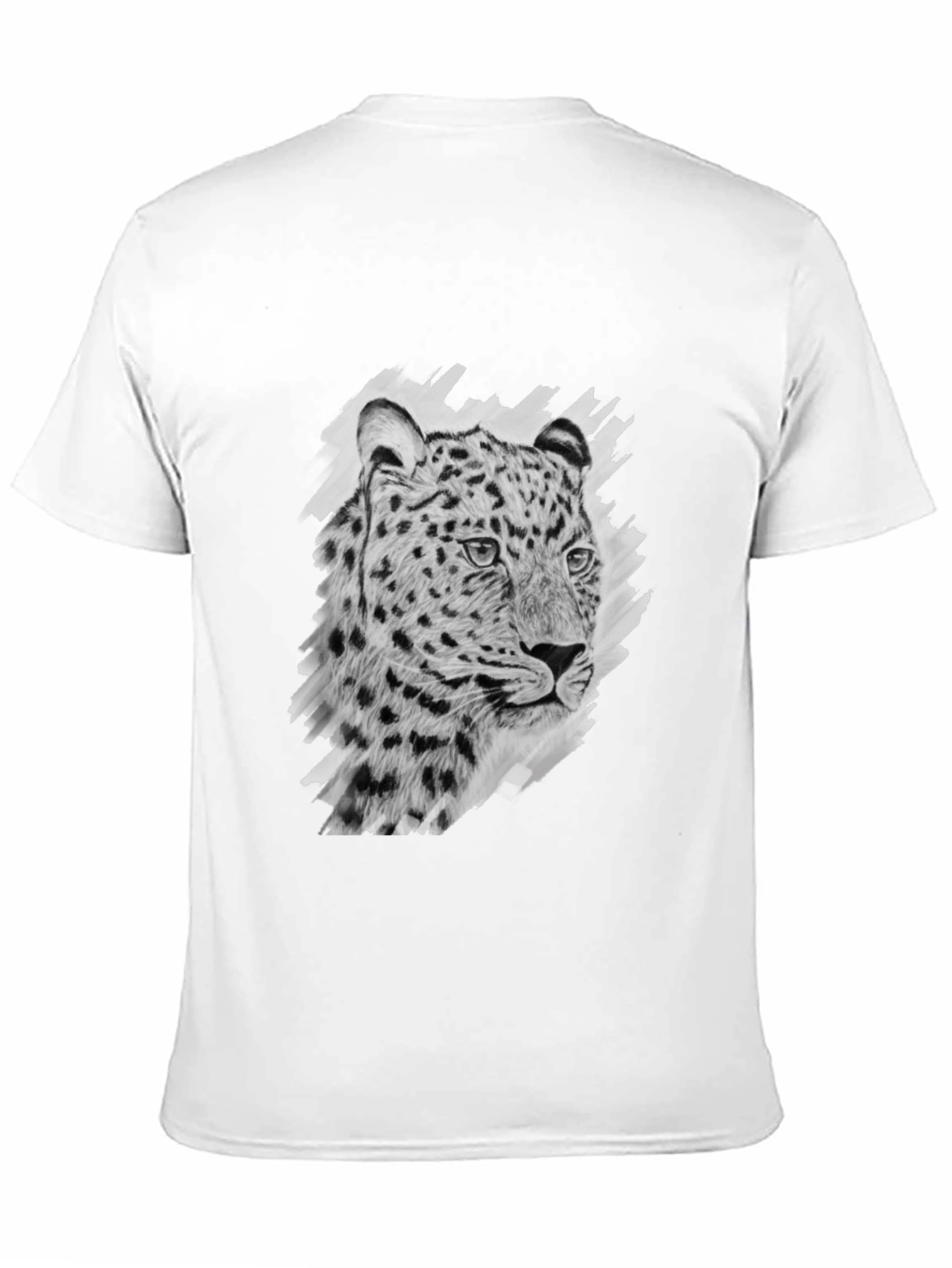 Leopard Print Black T-Shirt