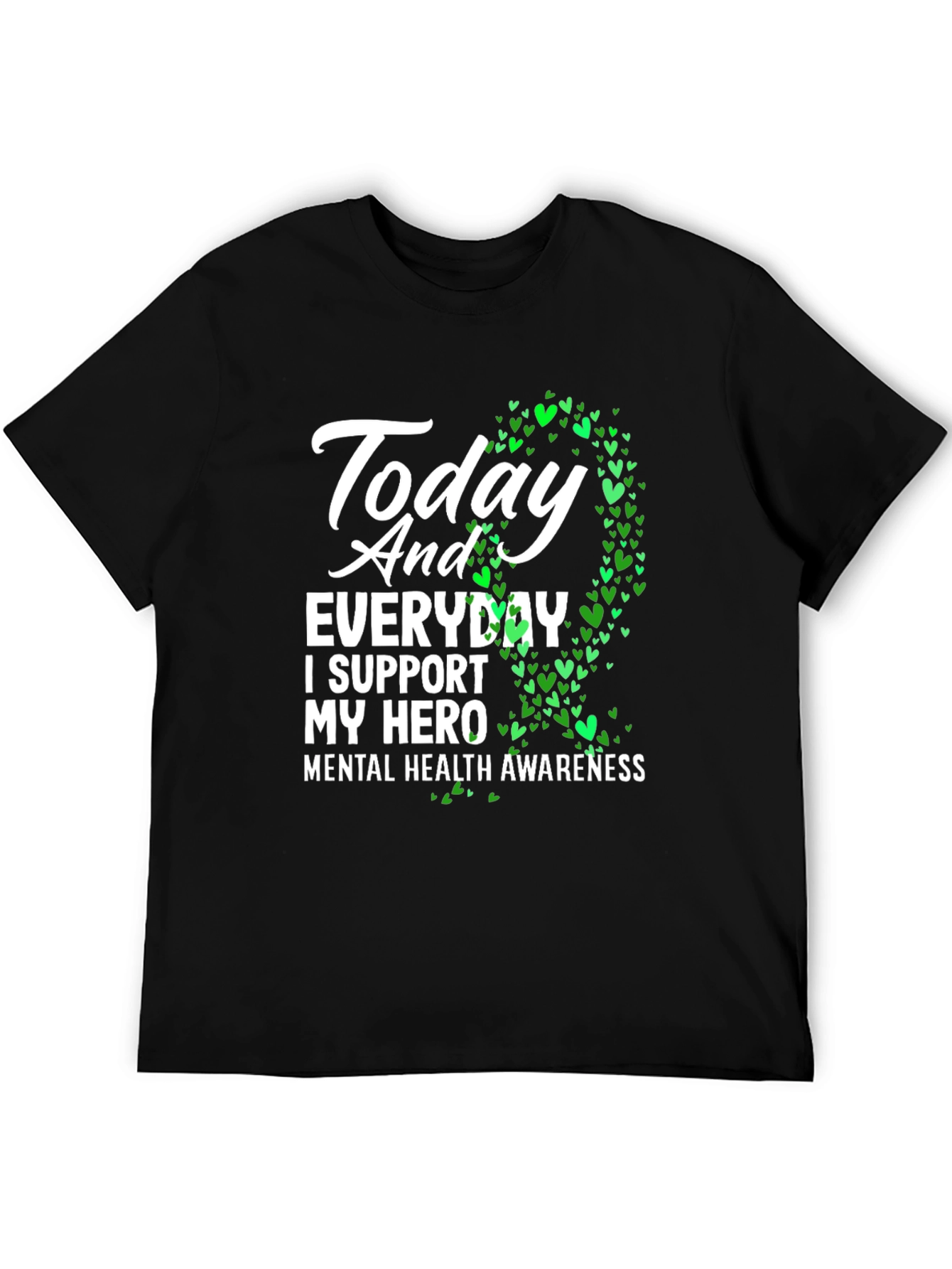 Mental Health Awareness T-Shirt - Support Your Hero