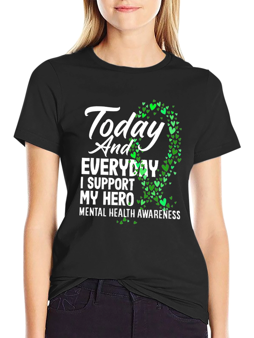 Mental Health Awareness T-Shirt - Support Your Hero