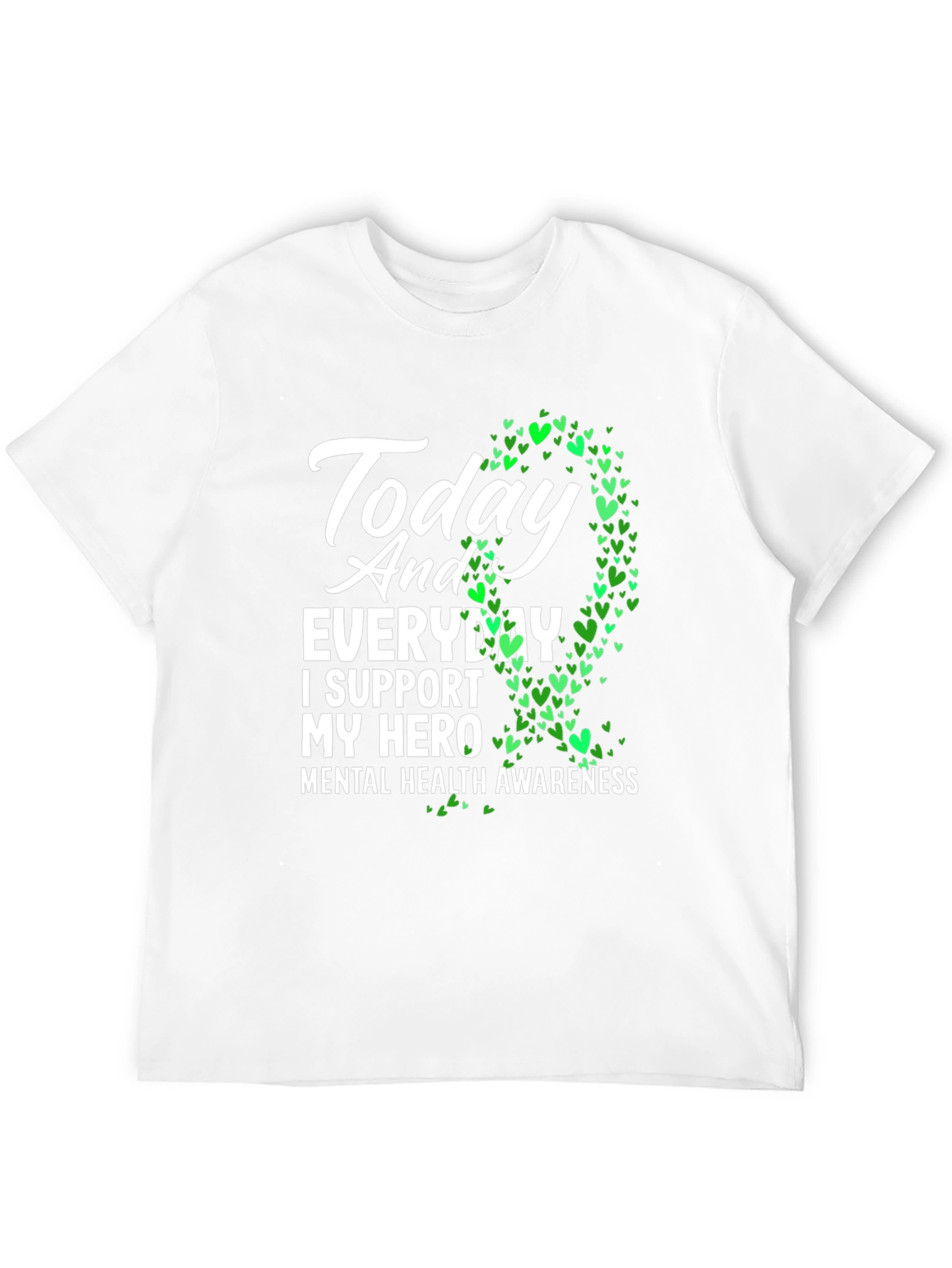 Mental Health Awareness T-Shirt - Support Your Hero