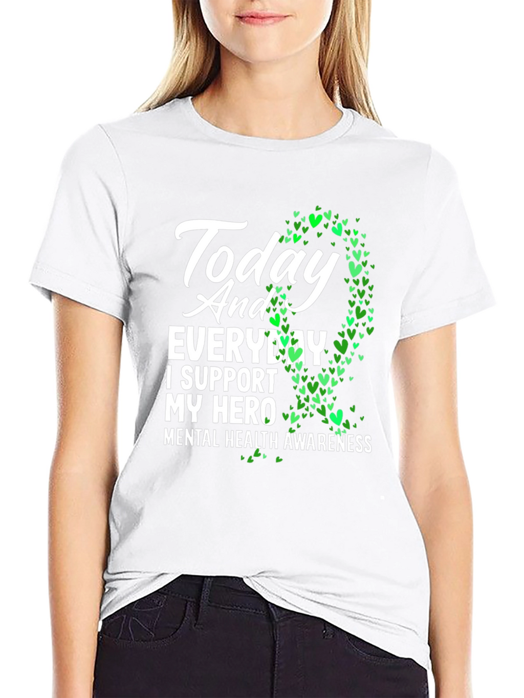 Mental Health Awareness T-Shirt - Support Your Hero