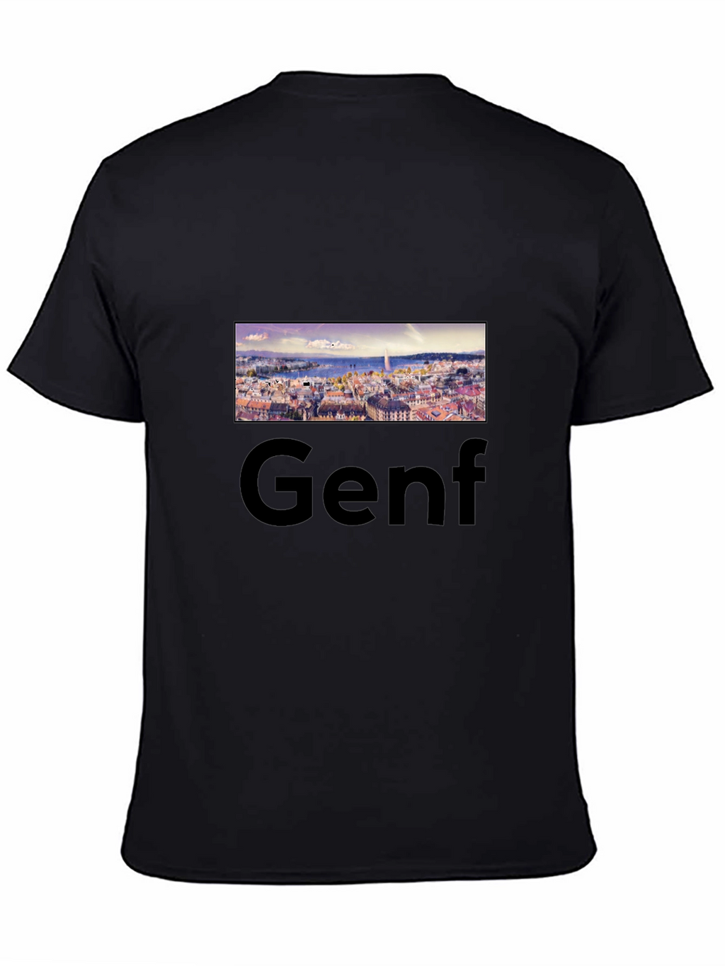 Geneva T-Shirt: Cityscape Tee for Travel Lovers