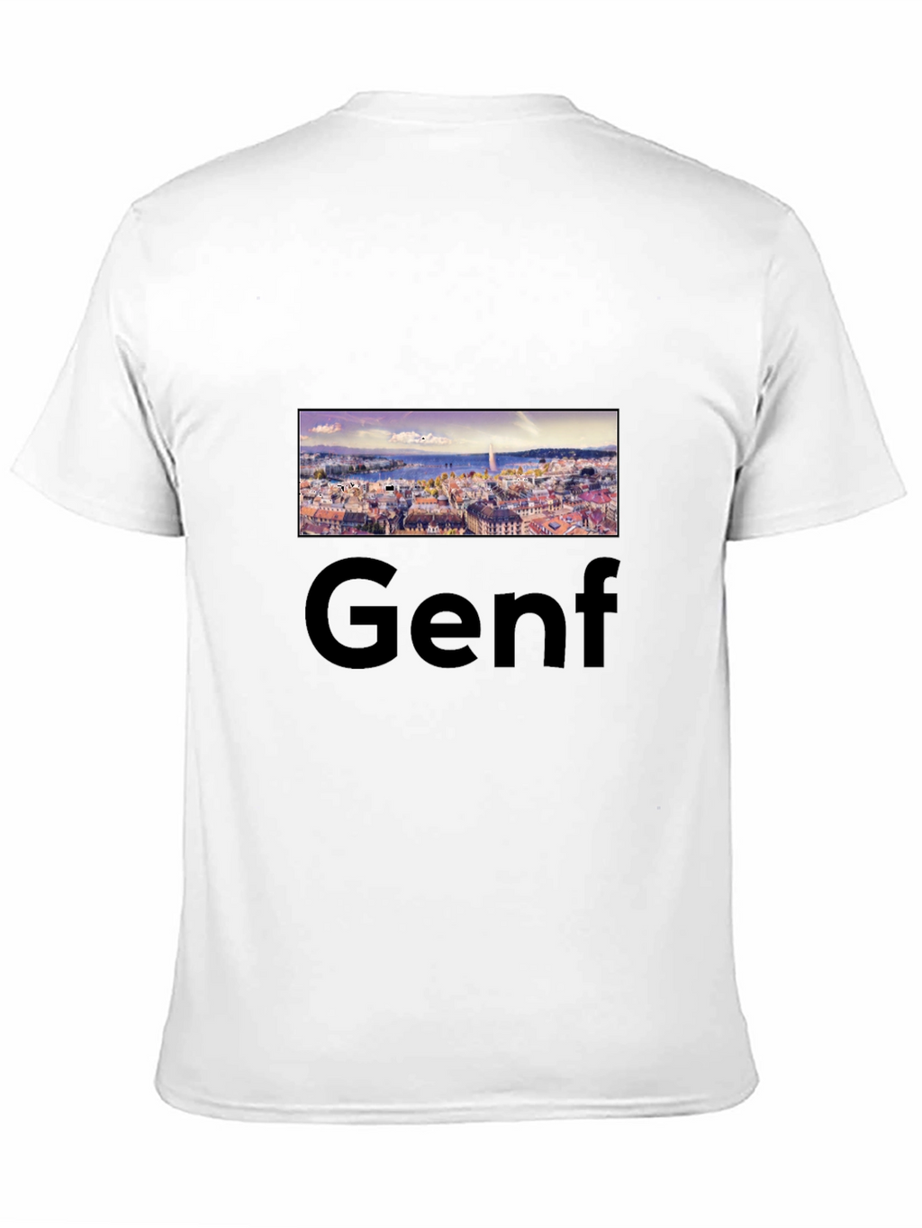 Geneva T-Shirt: Cityscape Tee for Travel Lovers