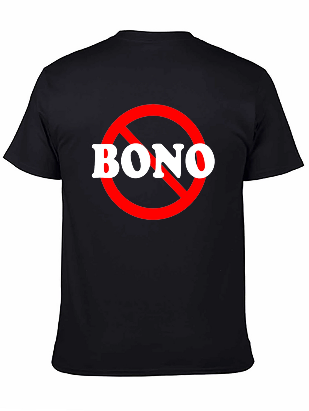 Anti-Bono T-Shirt - Black Cotton Tee
