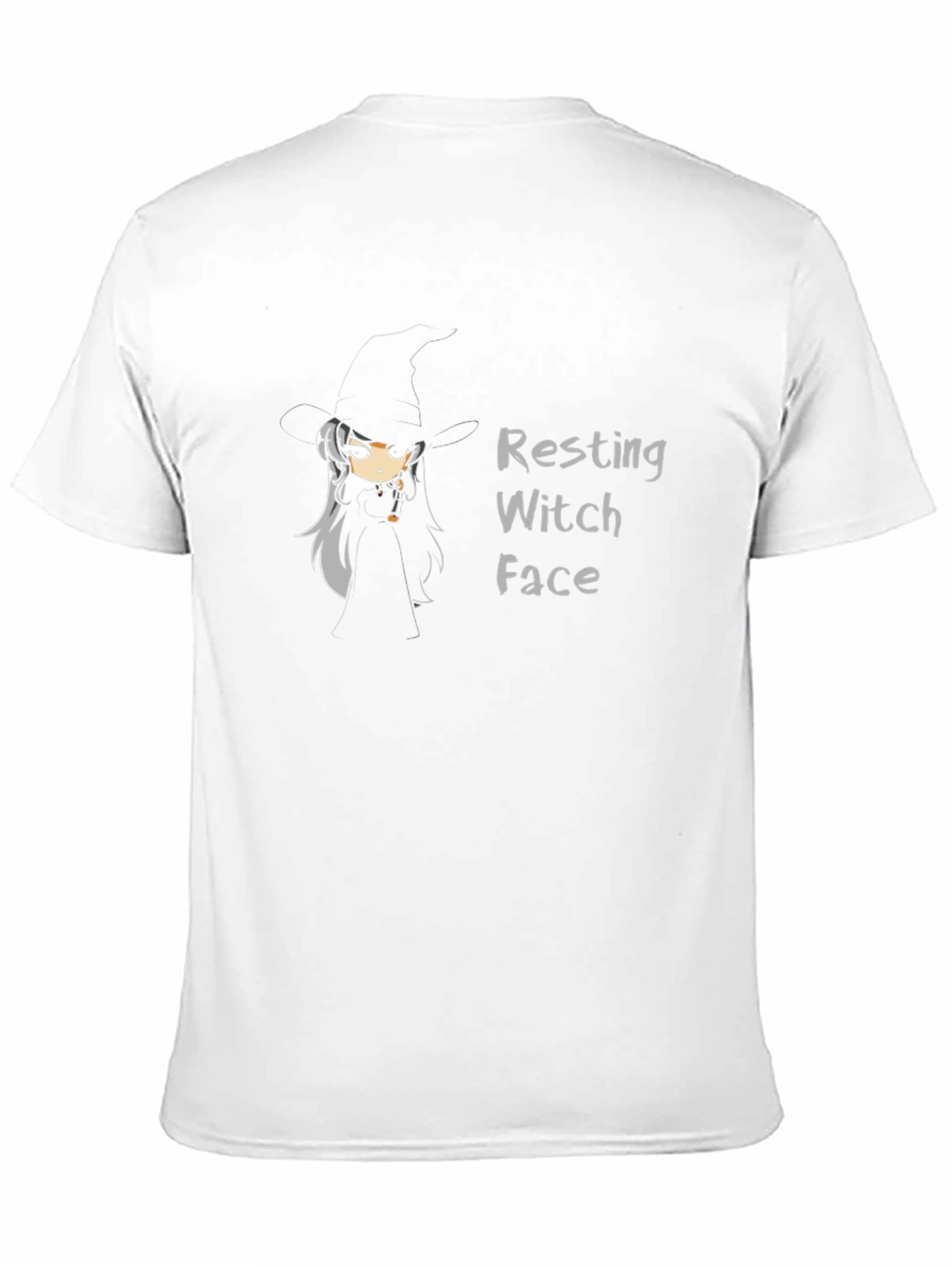 Resting Witch Face Graphic T-Shirt